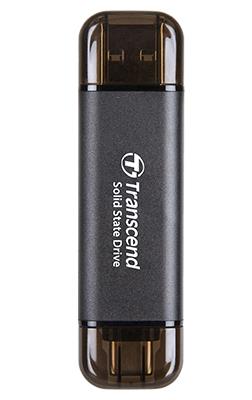f3b40ab6-3068-4597-8aa2-73aaf7b503b3 Išorinis SSD TRANSCEND ESD310C 256GB su USB-C ir USB 3D NAND