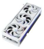 Vaizdo plokštė ASUS NVIDIA GeForce RTX 5080, šoninis vaizdas su aušinimo sistema