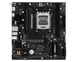 ASROCK A620AM-XWIFI motininė plokštė, vaizdas iš šono su jungčių išdėstymu