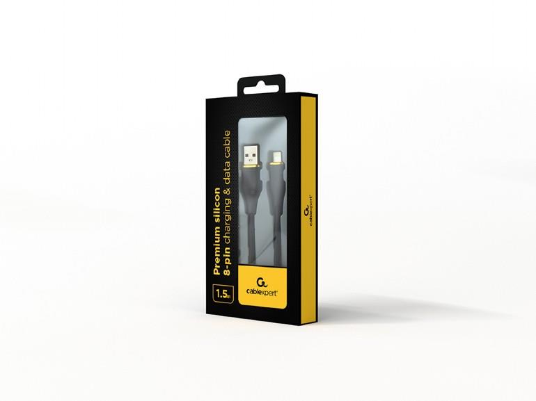 f46159f4-e154-49b9-9857-c5f2227de943 CABLE LIGHTNING TO USB2 1.5M/CC-USB2S-AM8PM-1.5M-BK GEMBIRD