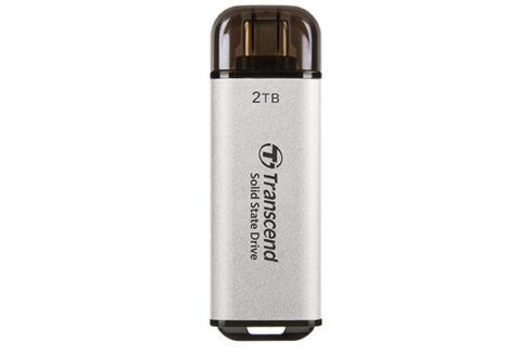 Išorinis SSD TRANSCEND ESD300 2TB USB-C, rašymo greitis 950 MB/s