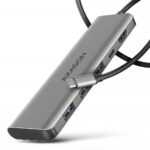 I/O HUB USB-C 5IN1 AXAGON HMC-5H su penkiomis jungtimis