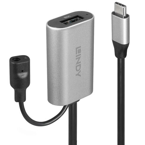 USB 3.1 ilginimo laidas 5m su Type-C ir Type A jungtimis