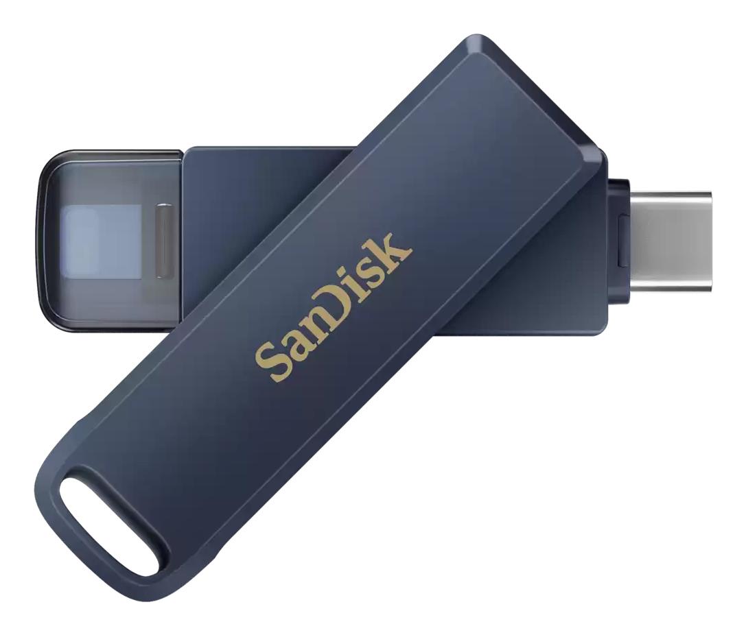 f6a1a9e8-4467-4534-9c23-f3c84d971ef0 SanDisk USB-C atminties kortelė 64GB, modelis SDIXD0N-064G-GN6NN
