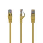PATCH CABLE CAT6 UTP 1M geltonas