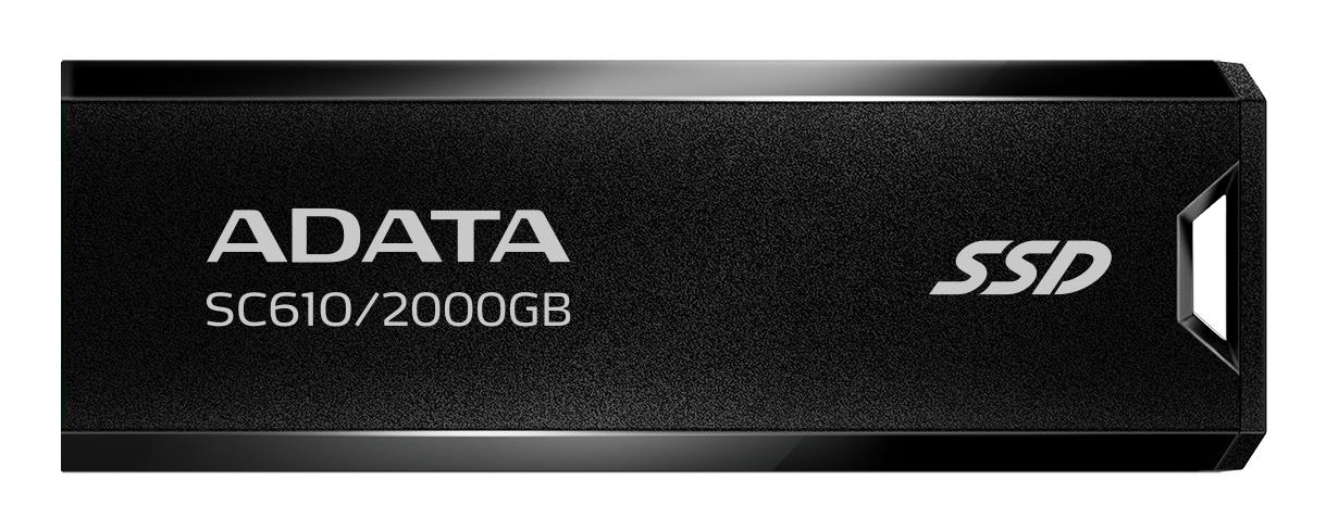 f7d807c7-53ea-4343-8a75-84b1ddf151d5 Išorinis SSD ADATA SC610 2TB su USB 3.2, rašymo greitis 500 MB/s