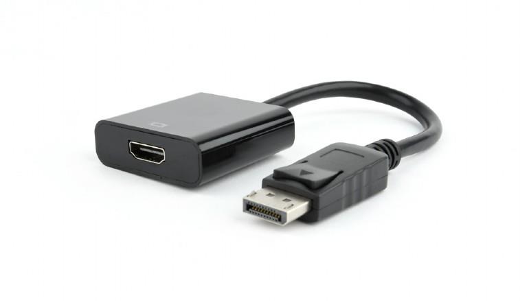 f7e36555-1da2-4a3a-be93-2e90b811bb00 DisplayPort į HDMI adapteris, juodas