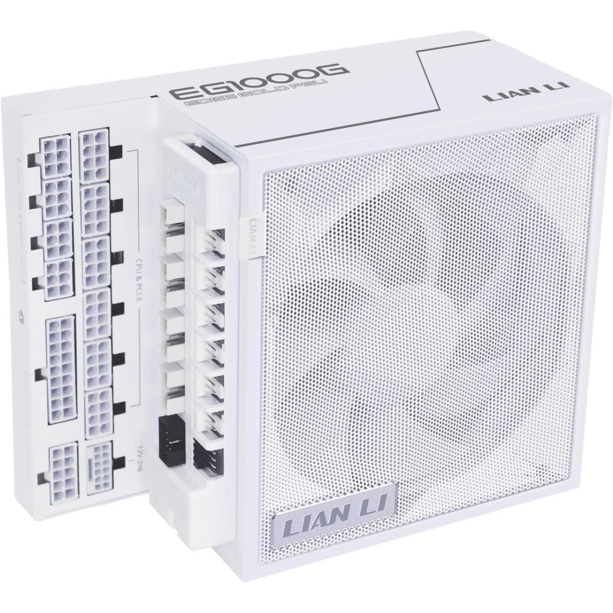 f9ba6a96-a0e9-4d1e-8f64-f1d7ec6f718f Power Supply LIAN LI EDGE GOLD 1000 ATX 3.1 1000 Watts Efficiency 80 PLUS GOLD PFC Active G9P.RS1000G.WH00.EU