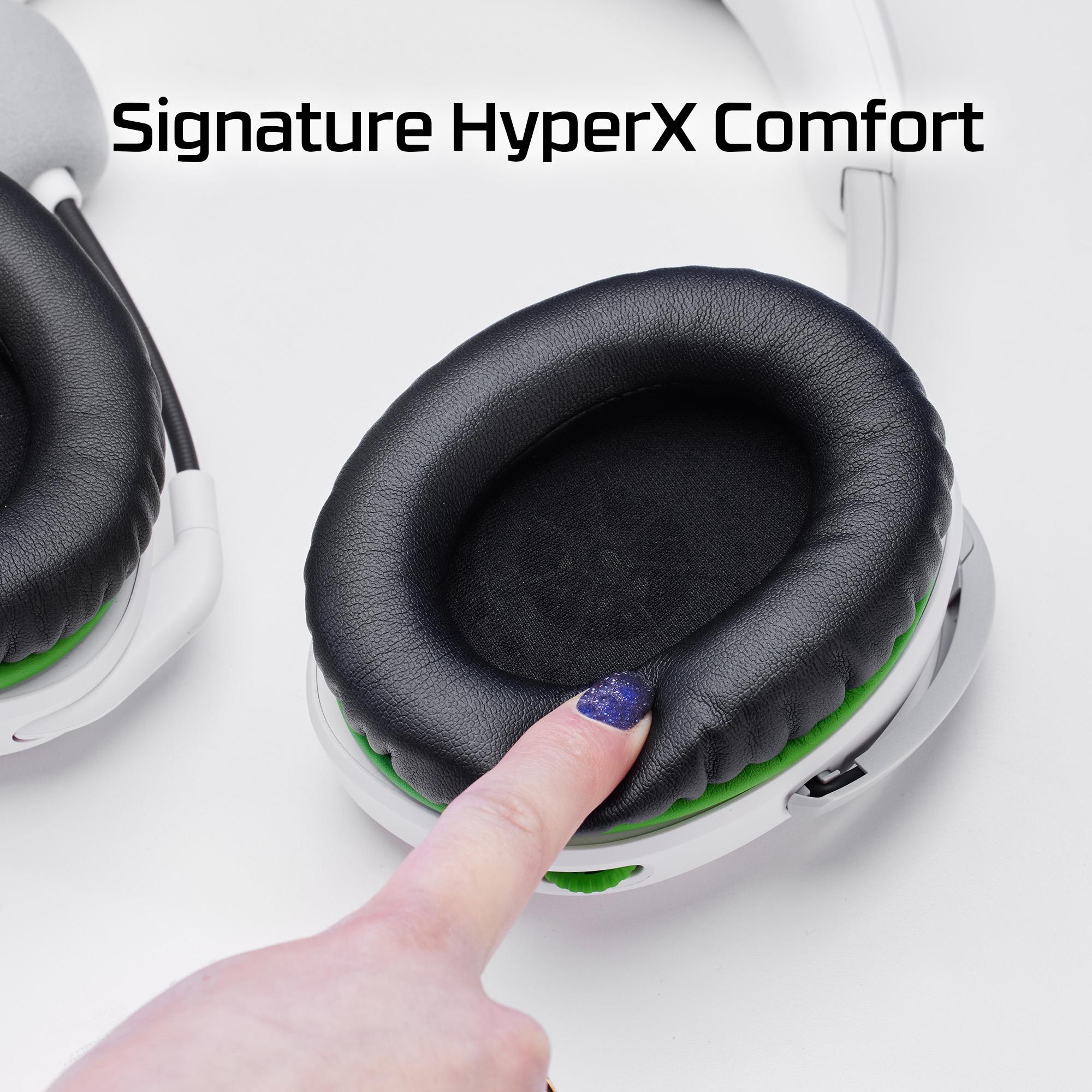 fb1f827f-9b6a-4248-9639-2c0684c8ee59 HEADSET HYPERX CLOUDX STINGER2/WHITE/GREEN 75X28AA HYPERX