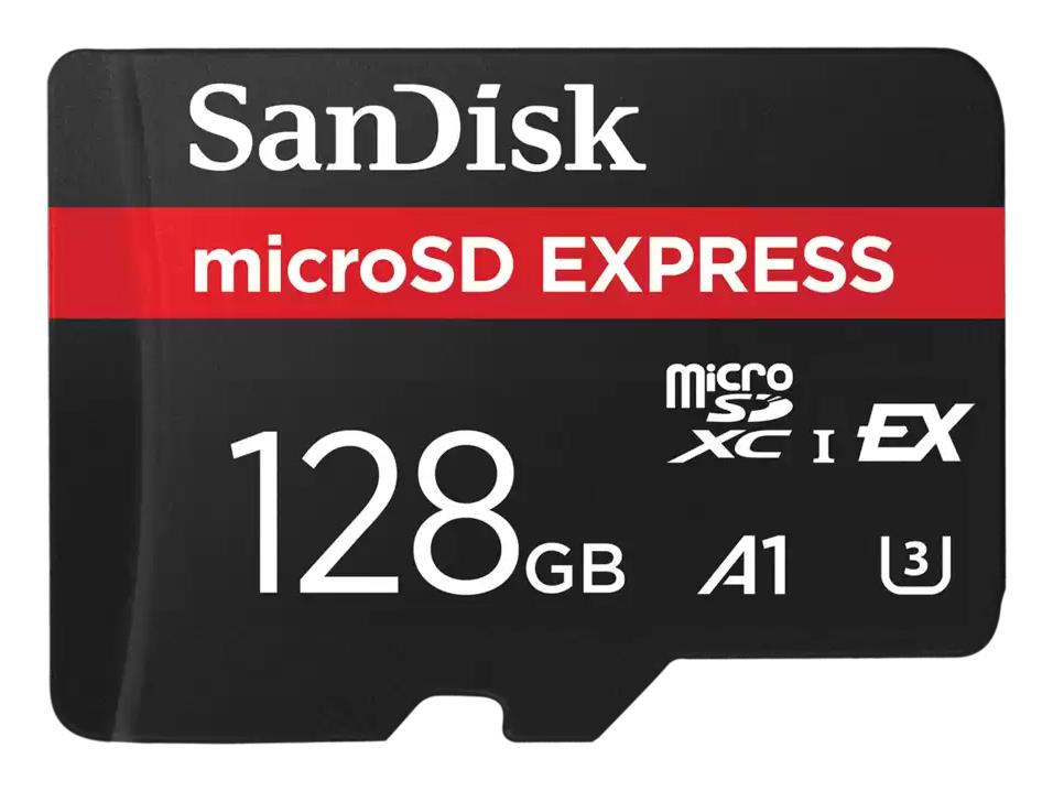 fb392cee-63a1-4d4b-9146-90b462feaee9 SanDisk microSDXC 128GB UHS-I, modelis SDSQXFN-128G-GN4NN
