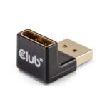 I/O adapteris DisplayPort M į DP 1.4 F 90 laipsnių kampu