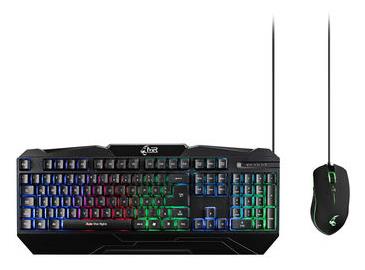 Klaviatūra ir pelė GS102 juoda, QWERTY (UK) iš MediaRange