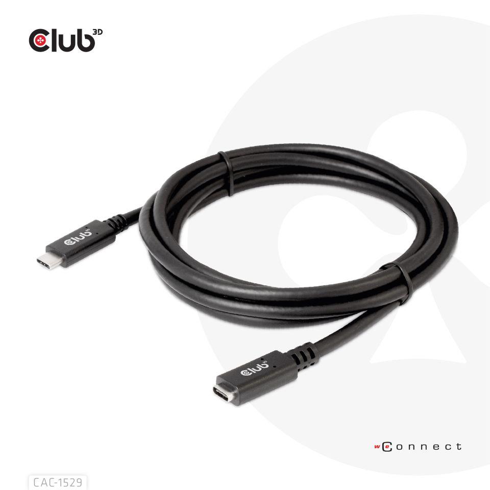 fc0aa694-f51f-4af8-8a05-76b77382aed3-1 CABLE USB-C TO USB-C 2M/M/F CAC-1529 CLUB3D