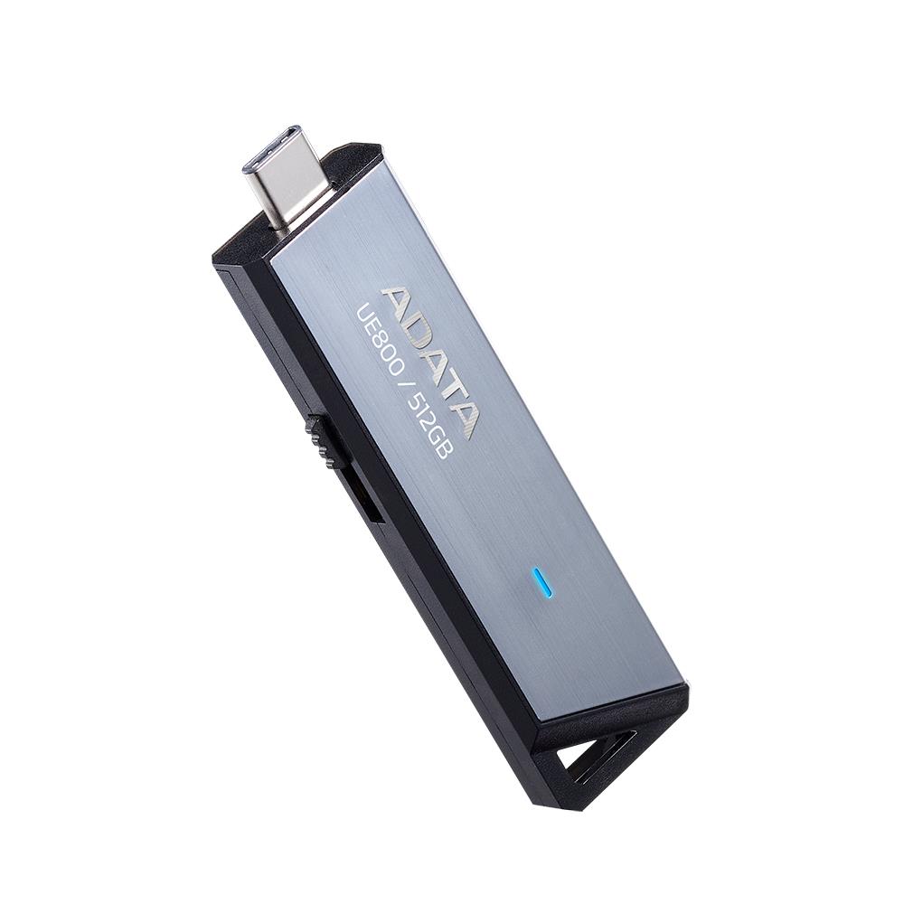 fc556365-a0e5-4448-9dfa-321c251e57d0 MEMORY DRIVE FLASH USB-C 512GB/SILV AELI-UE800-512G-CSG ADATA
