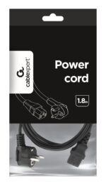 CABLE POWER EU 1M 6A/PC-186-1M GEMBIRD