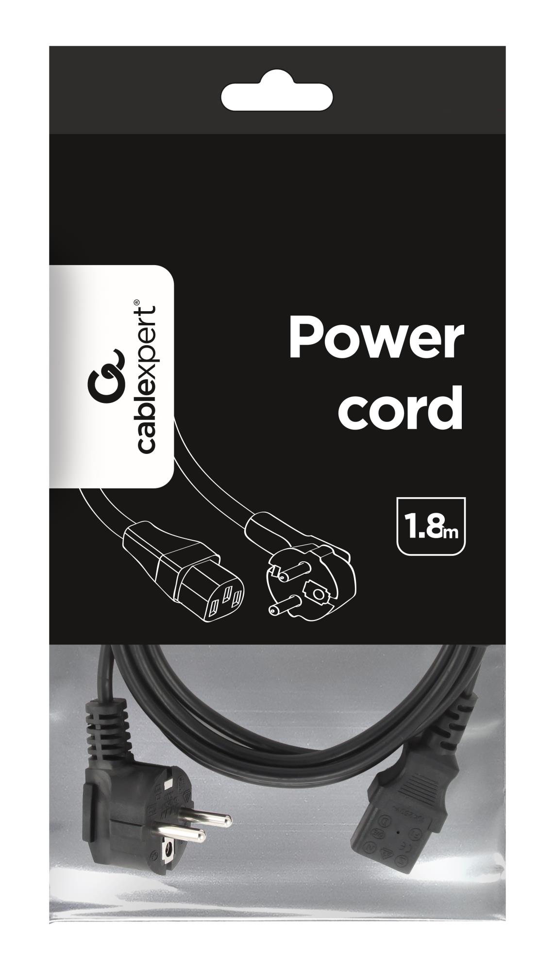 fc67288b-404b-4417-89d5-68aed487ad90 CABLE POWER EU 1M 6A/PC-186-1M GEMBIRD