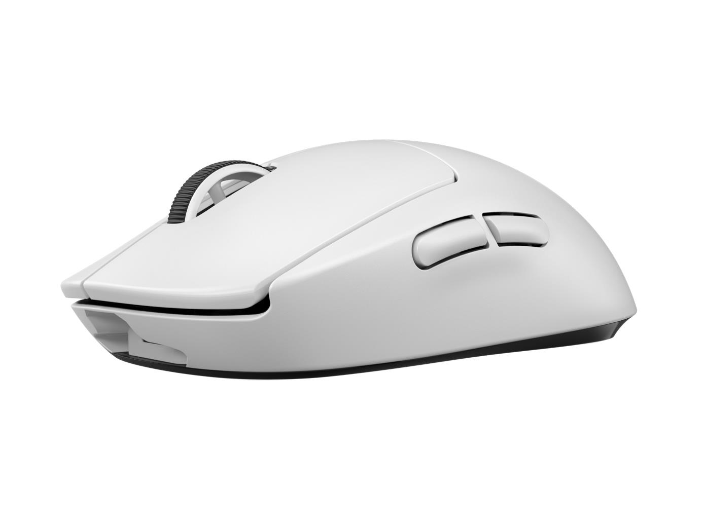 fc7632b5-5dc0-49e2-b7a4-07a160b46dcb Pelė Logitech USB Optical WRL Pro X, balta, šoninis vaizdas