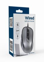 MOUSE USB OPTICAL BLACK/GREY/MUS-6B-01-BG GEMBIRD
