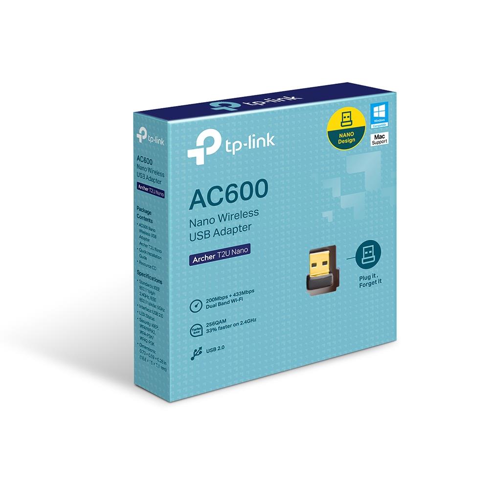 fcee3d74-1019-46db-9816-2c4ce0e40e52 WRL ADAPTER 600MBPS USB/ARCHER T2U NANO TP-LINK
