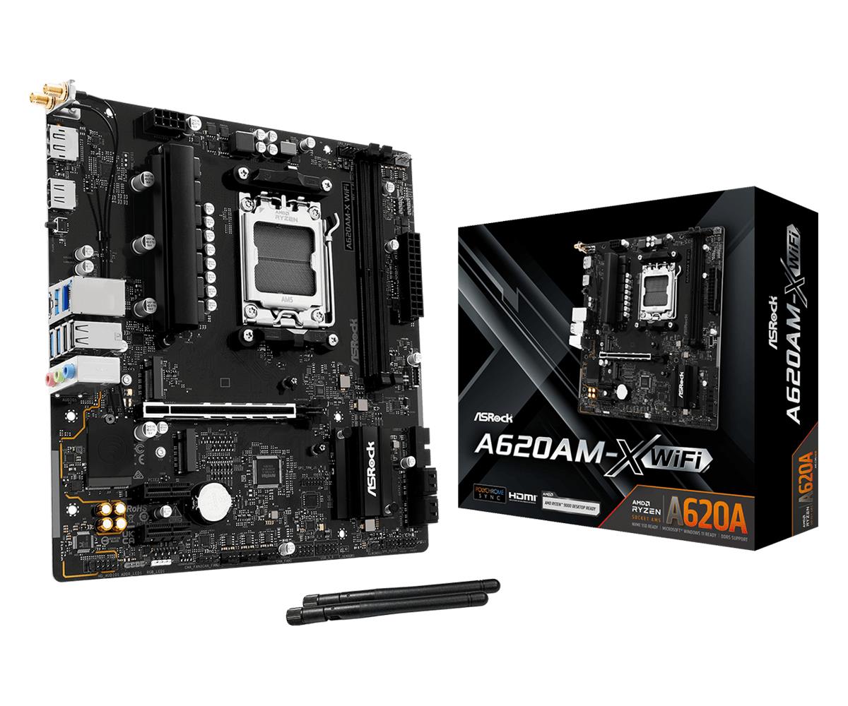 fdde6d3c-4d0b-4a20-9a99-b0cfe17ad0c2 ASROCK A620AM-XWIFI Micro-ATX motininė plokštė su DDR5 atmintimi