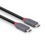 USB4 Type C kabelis 0.8m su trigubu ekranavimu ir sidabru dengtais laidais