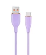 USB-C į USB2 laidas 1.5 m, violetinis