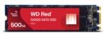 SSD WESTERN DIGITAL Red SA500 500GB M.2 SATA 3.0, skaitymo greitis 560 MB/s