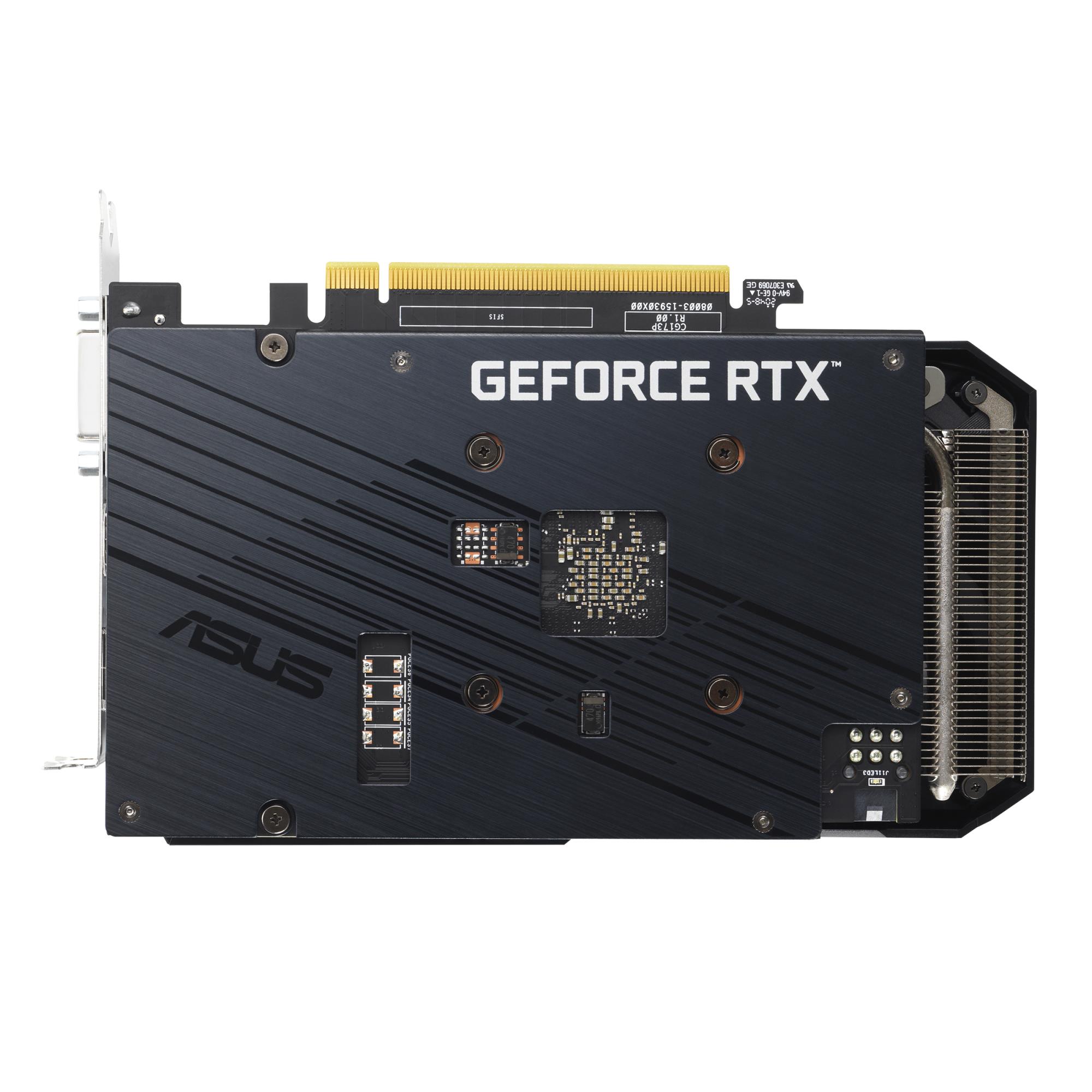 ffd401f2-3053-4f8d-a5f6-6078363162d0 Graphics Card ASUS NVIDIA GeForce RTX 3050 8 GB GDDR6 128 bit PCIE 4.0 16x Dual Slot Fansink 1xDVI-D 1xHDMI 1xDisplayPort DUAL-RTX3050-O8G-V2