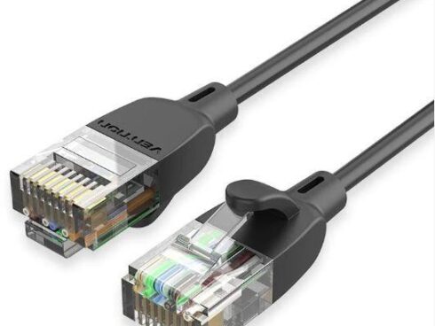 PATCH CABLE CAT.6A UTP/5M BLACK IBIBJ VENTION