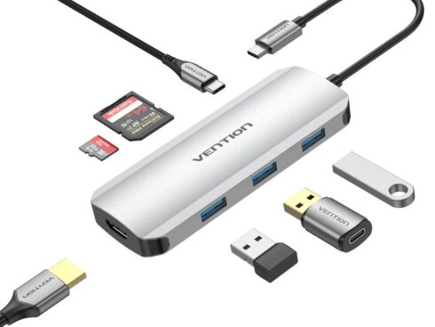 NB ACC DOCKING STATION 7IN1/USB-C 0.15M TOJHB VENTION