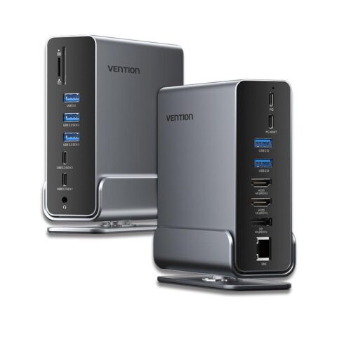 Vention 15-in-1 USB-C MST dokas su įvairiomis jungtimis