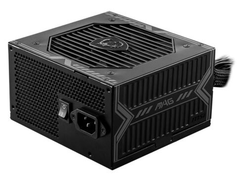 Power Supply MSI 550 Watts Efficiency 80 PLUS BRONZE PFC Active MAGA550BN