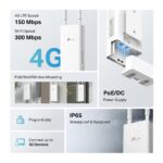 TP-Link TL-MR100-Outdoor 4G 300 Mbps Wi-Fi Outdoor Router TP-LINK
