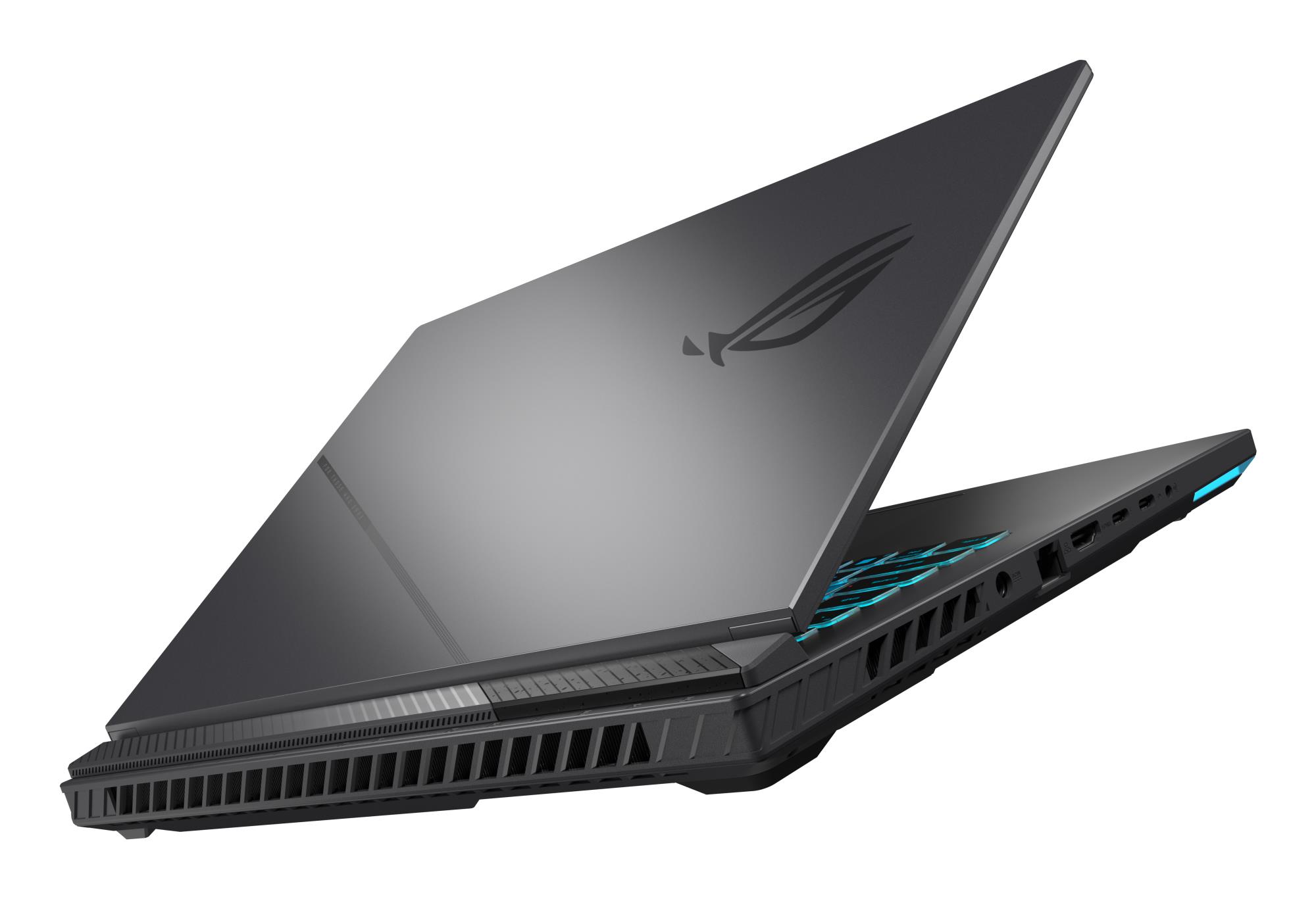 35bae945-85ab-49d8-b91b-a67a7b873ff7 Nešiojamas kompiuteris ASUS G614PR, šoninis vaizdas su jungtimis