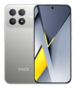 POCO F8 Pro, 12GB RAM ir 256GB atminties, sidabrinis