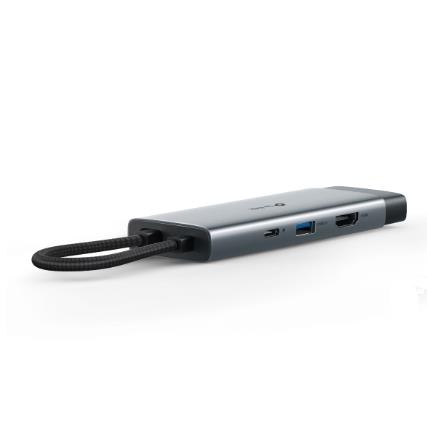 440164eb-9d35-42ab-ba31-d79aa4d29559-1 Adapterio priekis su septyniais USB-C prievadais ir HDMI jungtimi