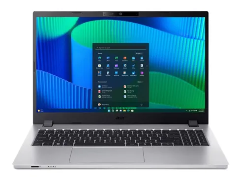 Acer TravelMate TMP215-55-TCO-59KD QHD IPS i5-120U/16GB/SSD 512GB/Intel Iris Xe Graphics/Win11Pro/ENG kbd/FP/Silver/3Y Warranty   Acer