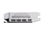 Vaizdo plokštė MSI GeForce RTX 5060 Ti su GDDR7 atmintimi, šoninis vaizdas