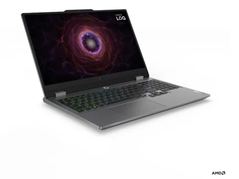 Lenovo LOQ 15ARP9   Luna Grey   15.6 "   IPS   FHD   1920 x 1080 pixels   Anti-glare   AMD Ryzen 7   7435HS   24 GB   SO-DIMM DDR5   Solid-state drive capacity 512 GB   NVIDIA GeForce RTX 4050   GDDR6   6 GB   Windows 11 Home   802.11ax   Bluetooth version 5.2   Keyboard language Nordic   Keyboard backlit   Warranty 24 month(s)   Battery warranty 12 month(s)