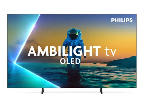 Philips OLED 4K Ambilight TV   77OLED820/12   77   Smart TV   Google TV   UHD   Grey