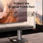 CABLE HDMI MALE/FEMALE 4K/2M BLACK AHCBH VENTION