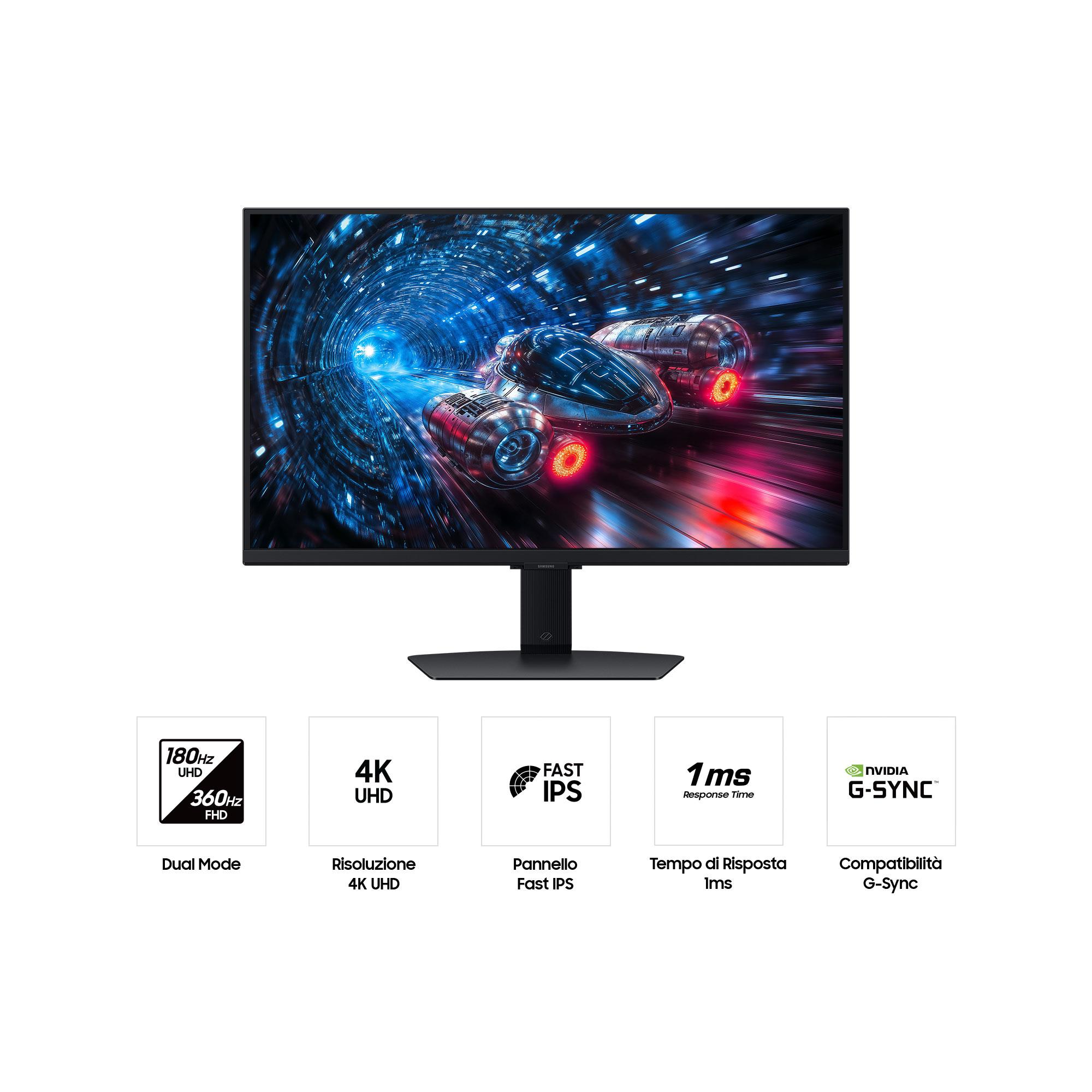 61f99241-c460-467f-9d99-a190467398f1 Samsung LS27FG702EUXEN 27" Gaming Monitor Odyssey FHD G7 G70F 3840x2160/16:9/350cd/m2/1ms, HDMI, USB, DP Samsung