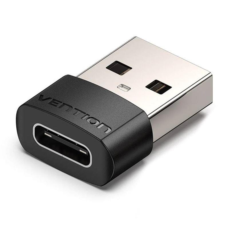 67276866-454b-4bf0-bf42-01c61a69fe80-1 USB 2.0 vyr. į USB-C mot. adapteris Vention CDWB0, juodas
