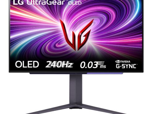 Monitor LG 27GS95QE-B 26.5" Gaming Panel OLED 2560x1440 16:9 240Hz 0.03 ms Swivel Pivot Height adjustable Tilt 27GS95QE-B
