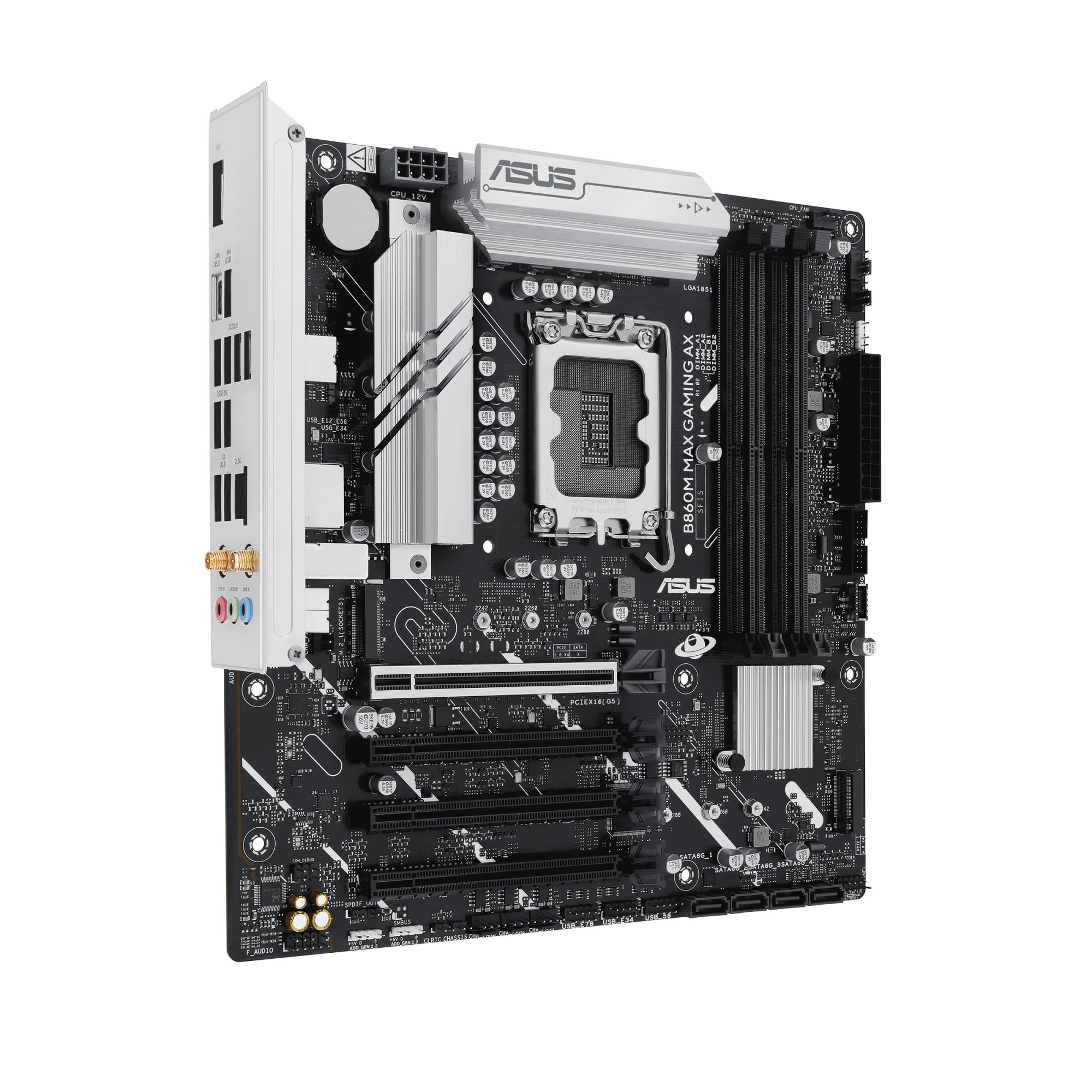 6cc023cf-fdc6-4009-9cc5-690fbd44416b MB B860 S1851 MATX/B860M MAX GAMING AX ASUS