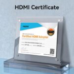 CABLE HDMI MALE/FEMALE 4K/0.5M BLACK AHCBD VENTION