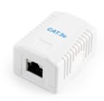CAT5E FTP paviršinis montavimo dėžutė su keystone jack