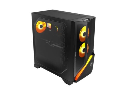 PC MSI Desktop AMD RyzenT 7 9700X 32 GB DDR5-SDRAM Storage SSD NVIDIA GeForce RTX 5070 Wi-Fi Yes Bluetooth Yes Windows 11 Home MPGINFZ39NVPR7-105EU