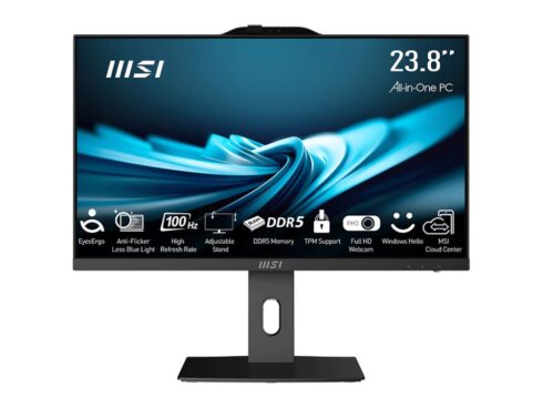 Monoblock PC MSI PRO AP241P 14M Business All in One CPU Intel Core i5 i5-14400 2500 MHz Screen 23.8" RAM 16GB DDR5 5600 MHz SSD 512GB Graphics card Intel UHD Graphics Integrated Windows 11 Pro Colour Black PROAP242P14M-682EU