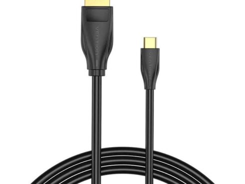 CABLE DP TO USB-C 8K HD/2M BLACK CGYBH VENTION